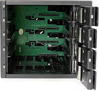 StarTech.com 4-Bay Mobile Rack Backplane - Trayless Hot Swap Mobile Rack Backplane for 3.5in SAS II/SATA III