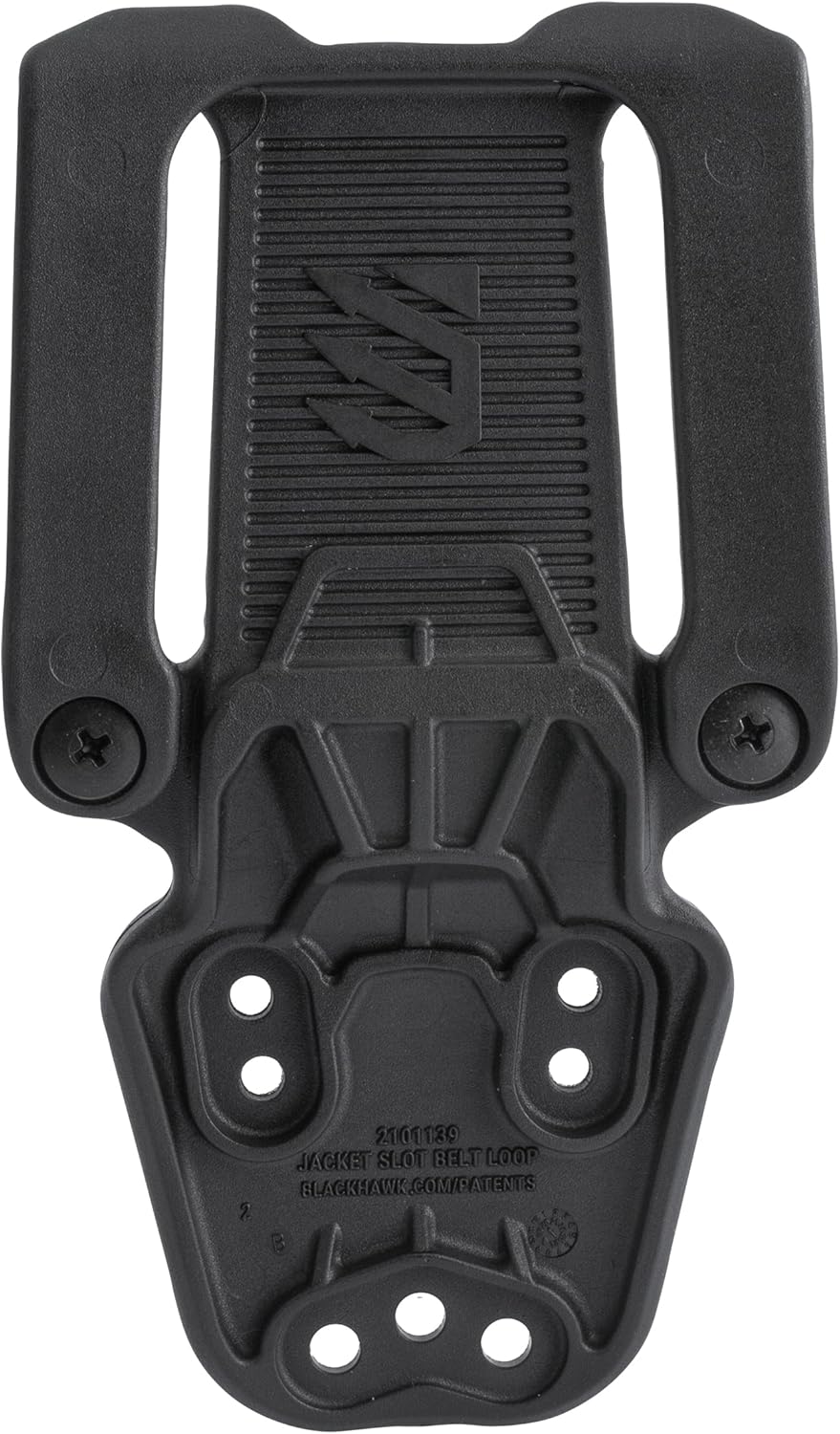 BLACKHAWK! T-Series Black Jacket Slot Belt Loop, Clam