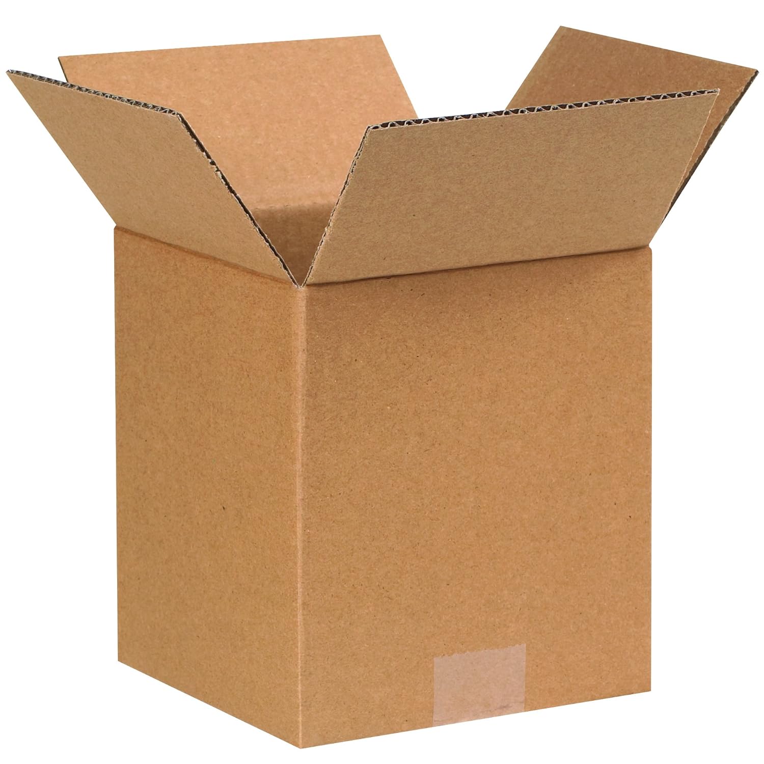 Aviditi 667 Corrugated Cardboard Box 6" L x 6" W x 7" H, Kraft, for Shipping, Packing and Moving (Pack of 25) 25 Pack