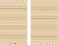 Rite in the Rain Weatherproof Top-Spiral Notebook Kit with CORDURA Cover and All-Weather Pen