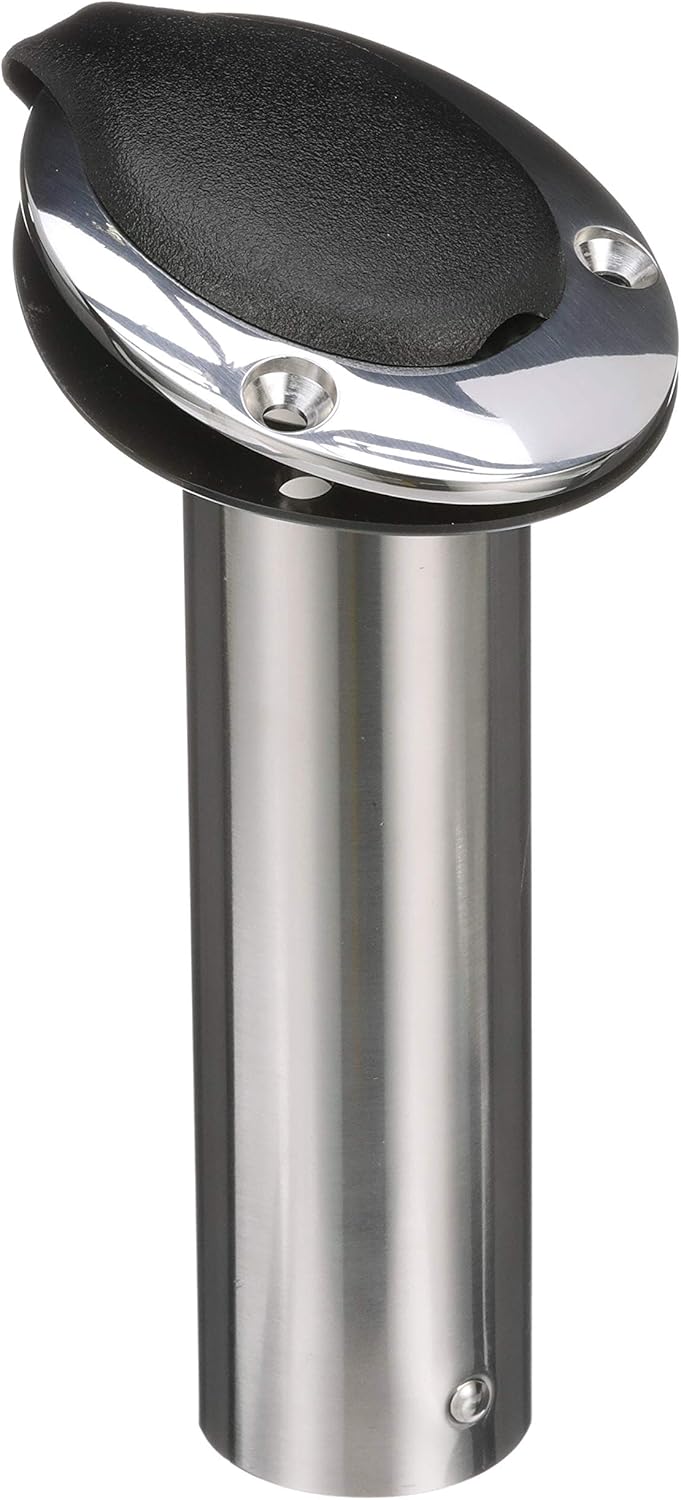 Attwood 66363-7 Stainless Steel Flush Mount 15 Degree Rod Holder (2-Inch)