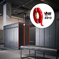 3M VHB Heavy Duty Mounting Tape 4910 Clear, 3/4 in x 15 yd 40.0 mil (Pack of 1)