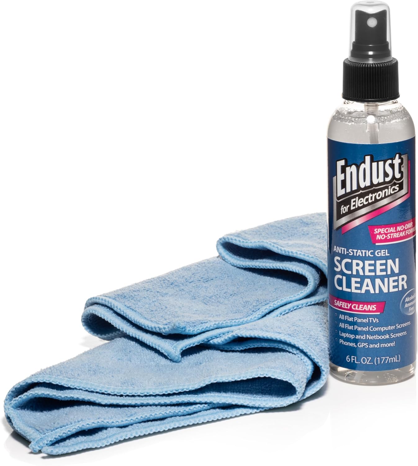 Endust for Electronics 6oz LCD/Plasma Cleaning Gel and Micro Fiber Towel 1-Pack