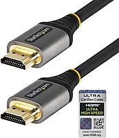 StarTech.com Ultra High-Speed HDMI 2.1 Cable, Certified 48Gbps