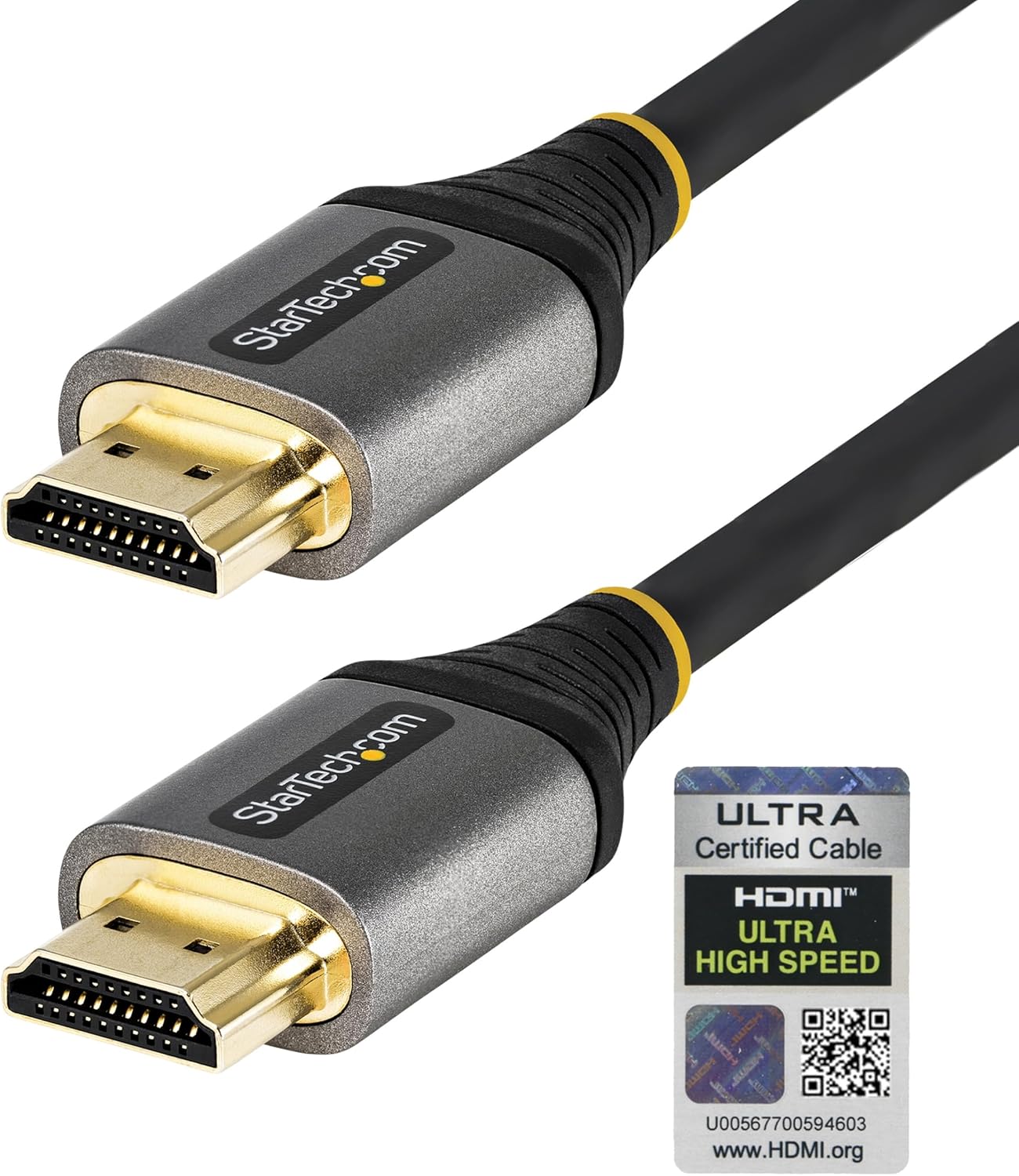 StarTech.com Ultra High-Speed HDMI 2.1 Cable, Certified 48Gbps