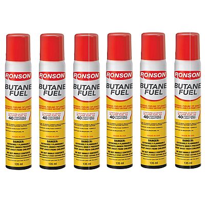 Gas Butano RONSEN 135 ml - (Caja 12 pzas)