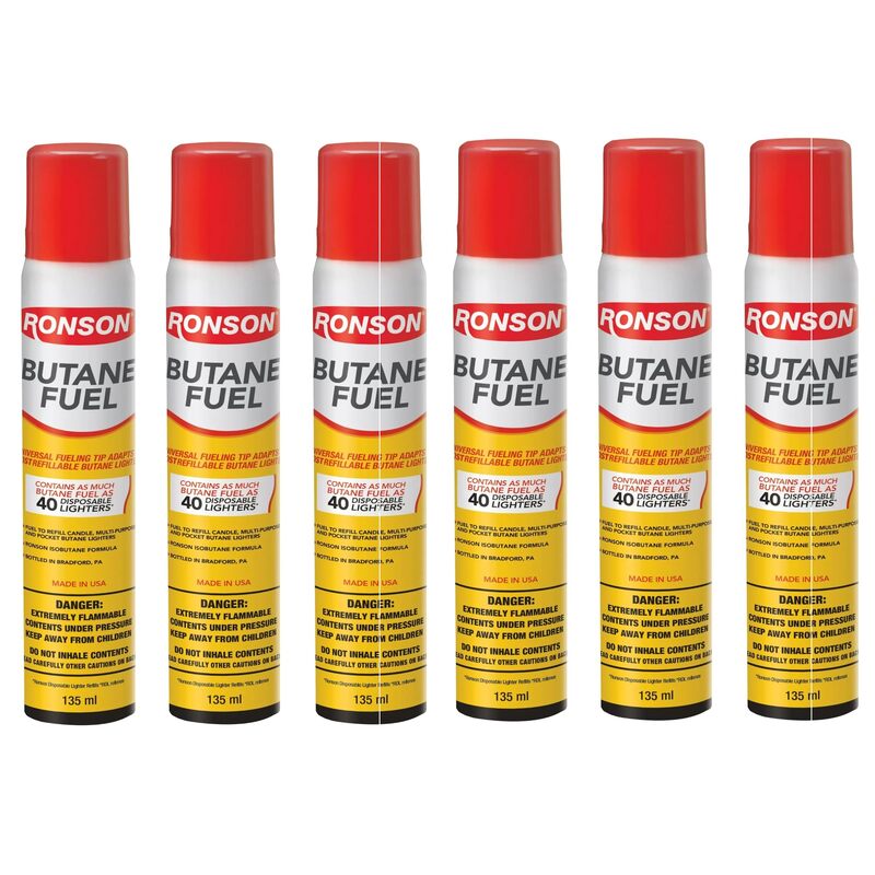 Gas Butano RONSEN 135 ml - (Caja 12 pzas)