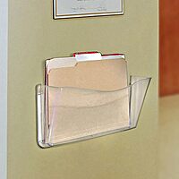 AZAR DISPLAYS Wall Mount File, Brochure & Business Card Holders