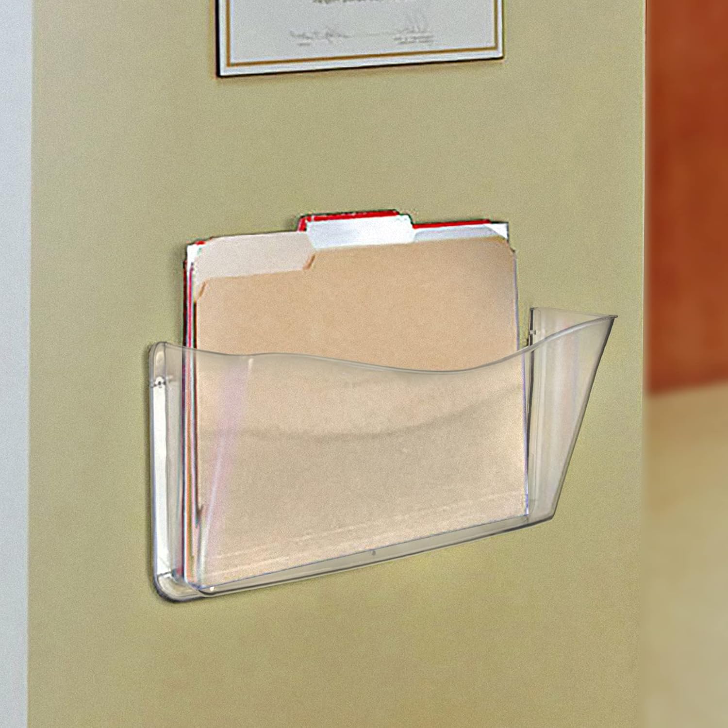 AZAR DISPLAYS Wall Mount File, Brochure & Business Card Holders