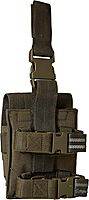 VOODOO TACTICAL Drop-Leg Platform with Attached M4/M16 Double Mag Pouch