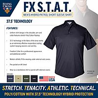 FLYING CROSS FX STAT Men's Short Sleeve Hybrid Shirt