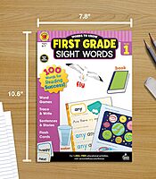 Words to Know Sight Words Workbook for First Grade—Reading Activities, Games, Flashcards, Handwriting, Sentences