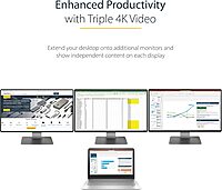 StarTech.com Universal USB-C and Thunderbolt Docking Station