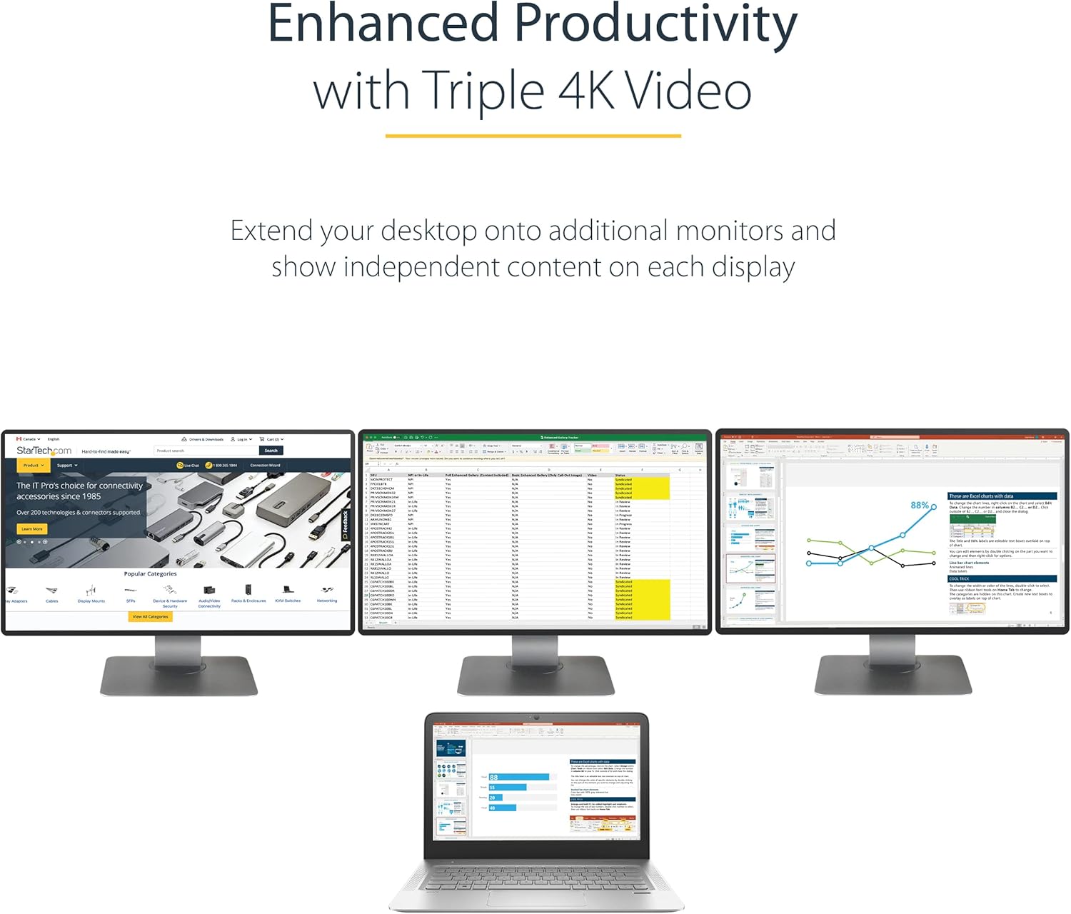 StarTech.com Universal USB-C and Thunderbolt Docking Station