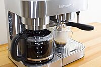 Espressione 10-Cup Combination Pump Espresso Machine, Stainless Steel