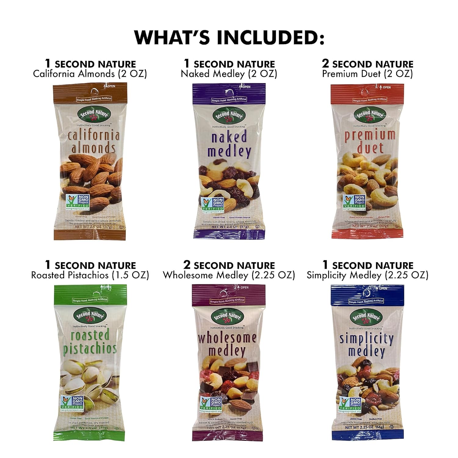 Break Box, Healthy Mixed Nuts Snack Box, 18/Box (700-00046)
