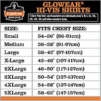 Ergodyne GloWear 8089 Non-Certified High-Visibility T-Shirt, Lime