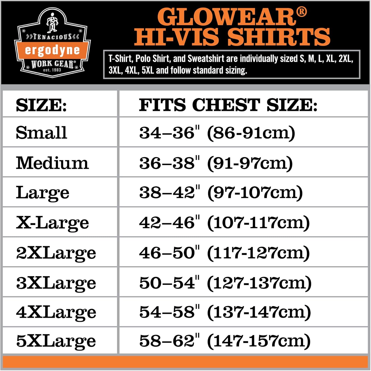 Ergodyne GloWear 8289 Type R Class 2 Hi-Vis T-Shirt
