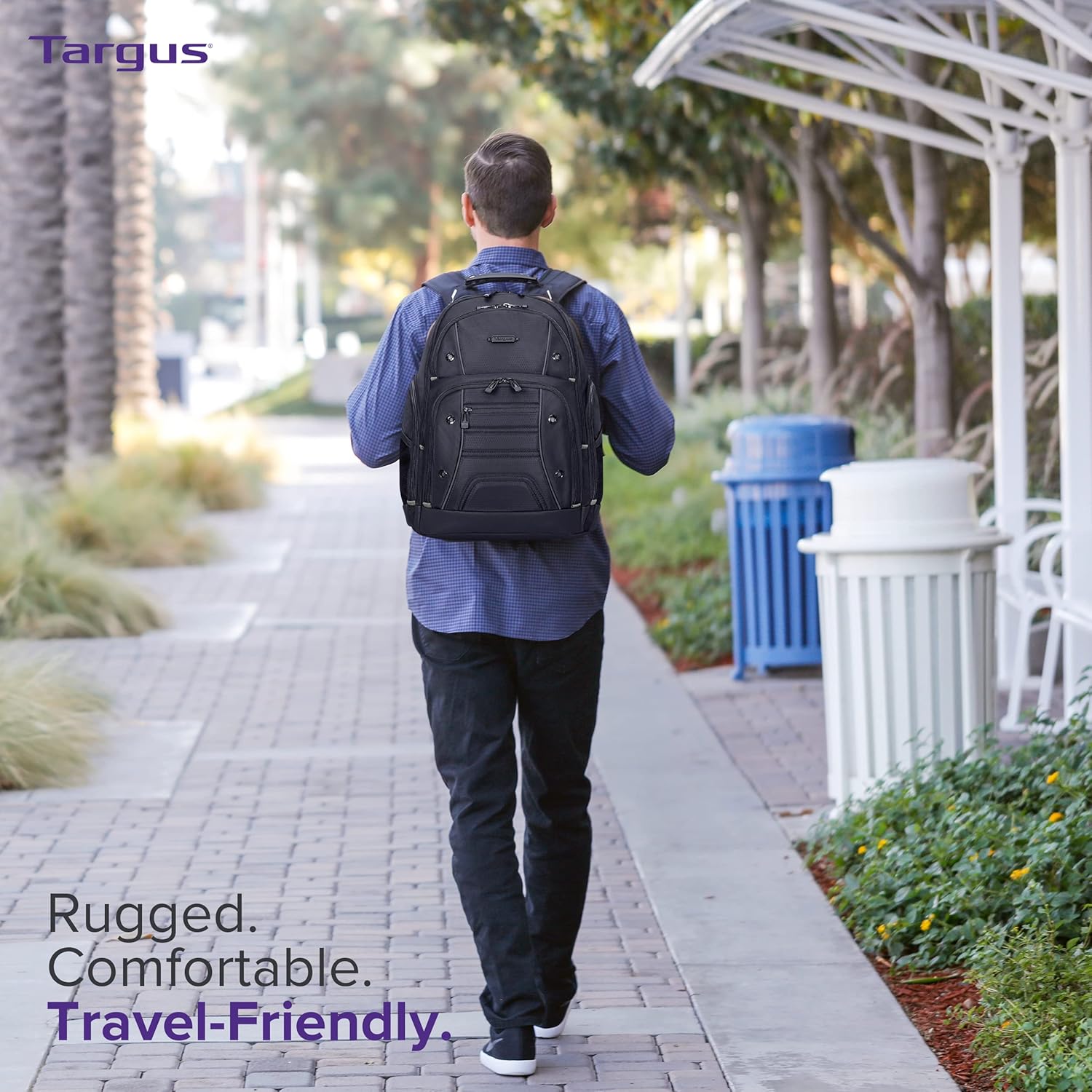 Targus Drifter Essentials Laptop Backpack, Travel Backpack for Laptops up to 16" Backpack for Men & Women