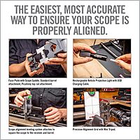 Real Avid Scope Leveling Kit & Precision Scope Level System, Complete Scope Mounting Kit for Mounting