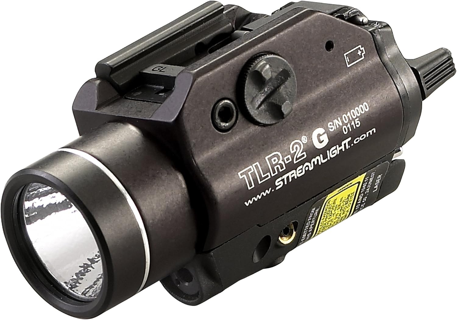 Streamlight 69250 TLR-2G 300-Lumen Rail-Mounted Tactical Weapon Light with Integrated Green Aiming Laser Includes Key Kit