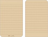 Rite in the Rain Weatherproof Top Bound Notebook, Field-Flex Cover