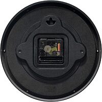 Infinity Instruments Metro Wall Clock, 9" Diameter, White Case, 1 Aa (Sold Separately)