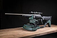 Caldwell Lead Sled FCX Adjustable Ambidextrous Recoil Reducing Rifle Shooting Rest for Range, Shooting Stability