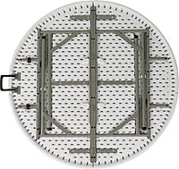 Flash Furniture Round Bi-Fold Plastic Banquet And Event Folding Table