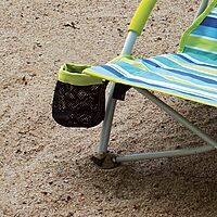 Coleman Utopia Breeze Lightweight Beach Chair with Cup Holder, Comfortable Portable Outdoor Chair with Carry Bag
