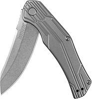Kershaw Husker Folding Pocket Knife, 3-Inch Blade with SpeedSafe Assisted Opening, Frame Lock (1380)