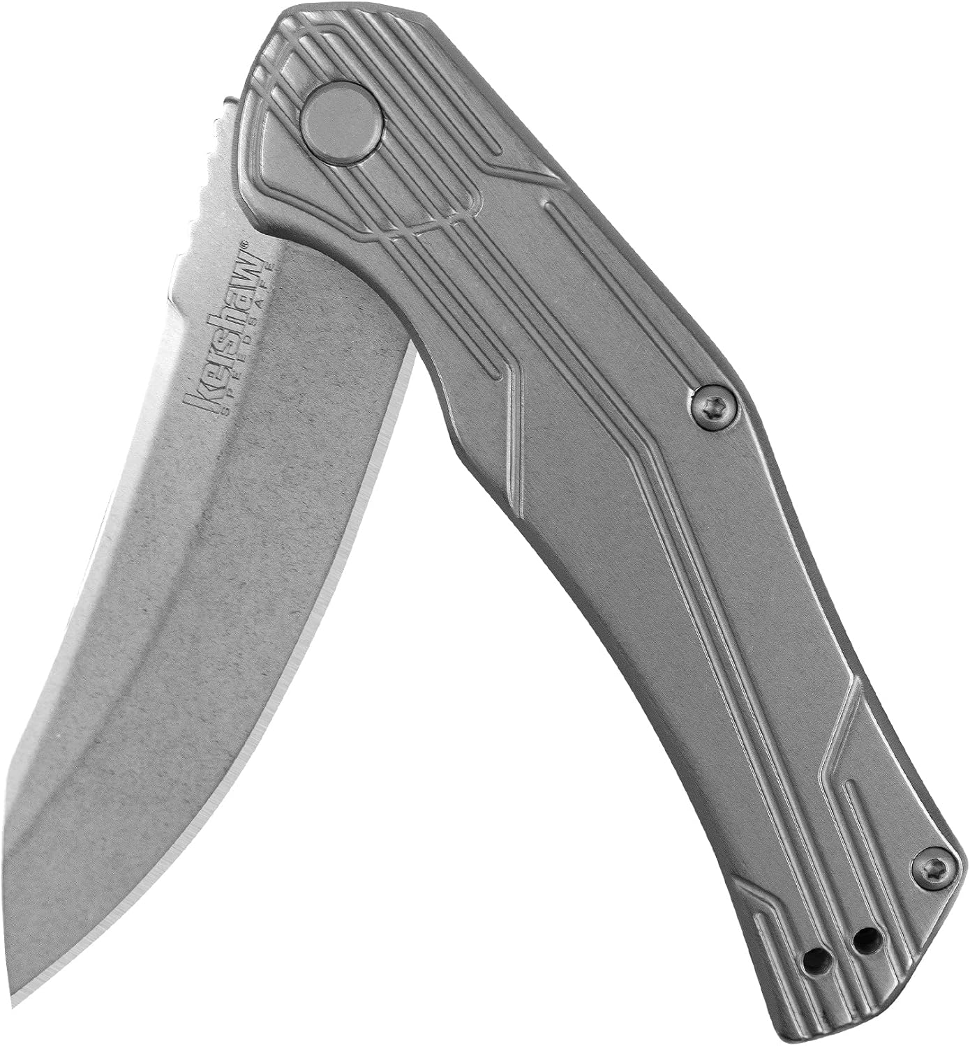 Kershaw Husker Folding Pocket Knife, 3-Inch Blade with SpeedSafe Assisted Opening, Frame Lock (1380)