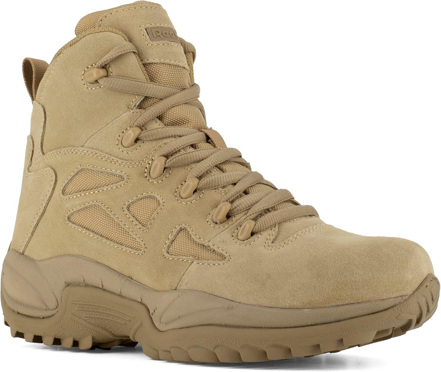 Reebok Men's Rapid Response RB 6" Tactical Boot with Side Zipper