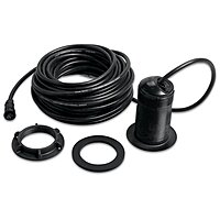 Garmin 010-10218-22 Airmar P19 Plastic Thru-Hull Mount Transducer, Black