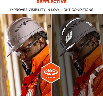 Ergodyne Skullerz 8961 Reflective Hard Hat Sticker Kit