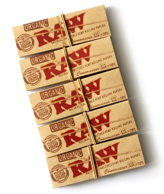 RAW:CONNOISSEUR ORGANIC 1 1/4