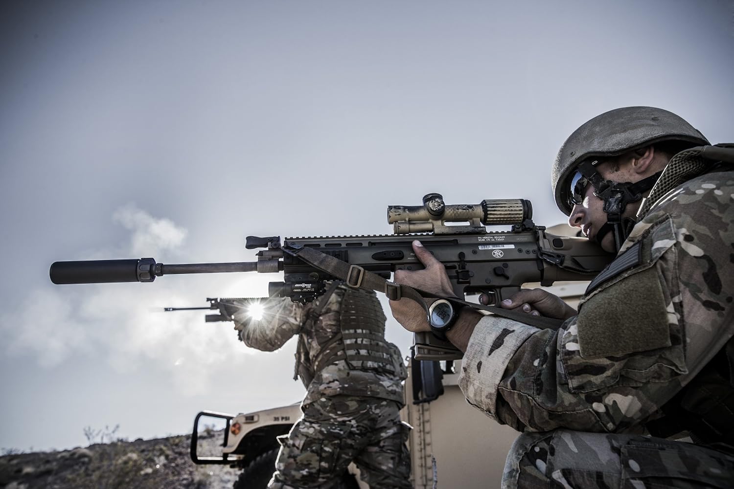 Trijicon VCOG 1-6x24 Variable Powered Riflescope