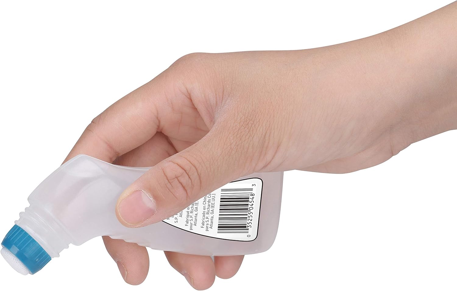 Business Source Envelope Moistener, 2.2 Oz, Blue, Pack Of 4 Bottles