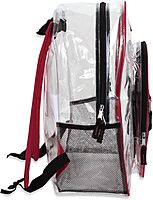 Trailmaker Clear Waterproof Stadium-Approved Backpack with Water Bottle Holder