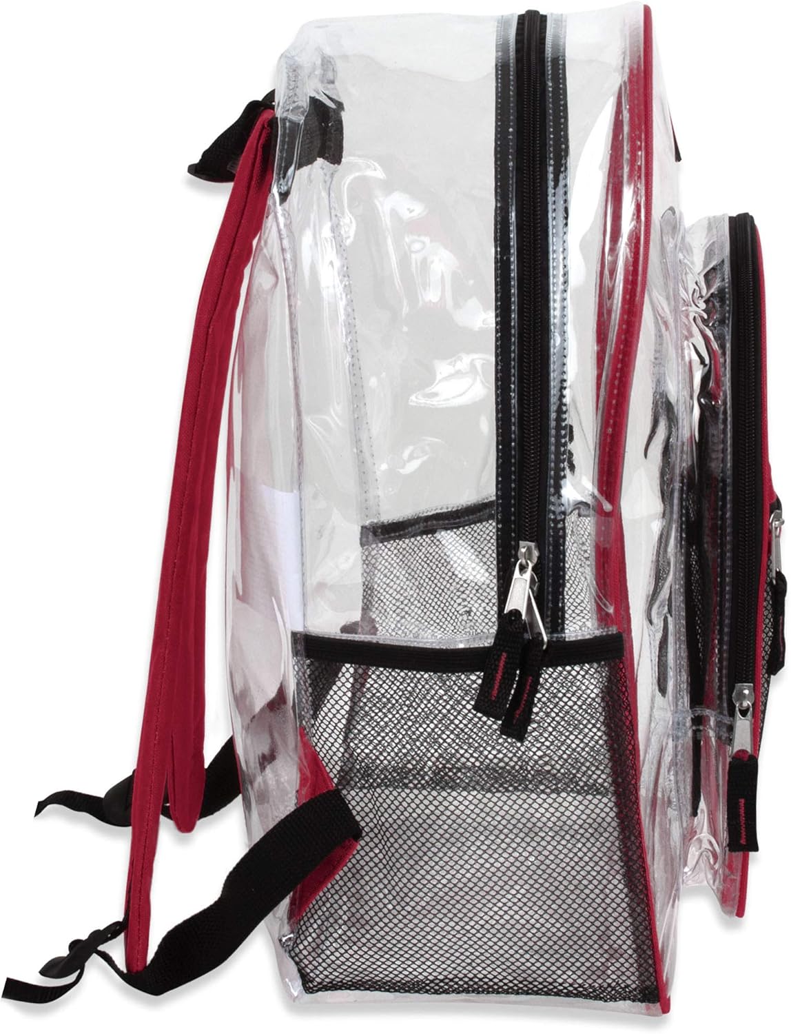 Trailmaker Clear Waterproof Stadium-Approved Backpack with Water Bottle Holder