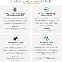 StarTech.com Universal USB-C and Thunderbolt Docking Station