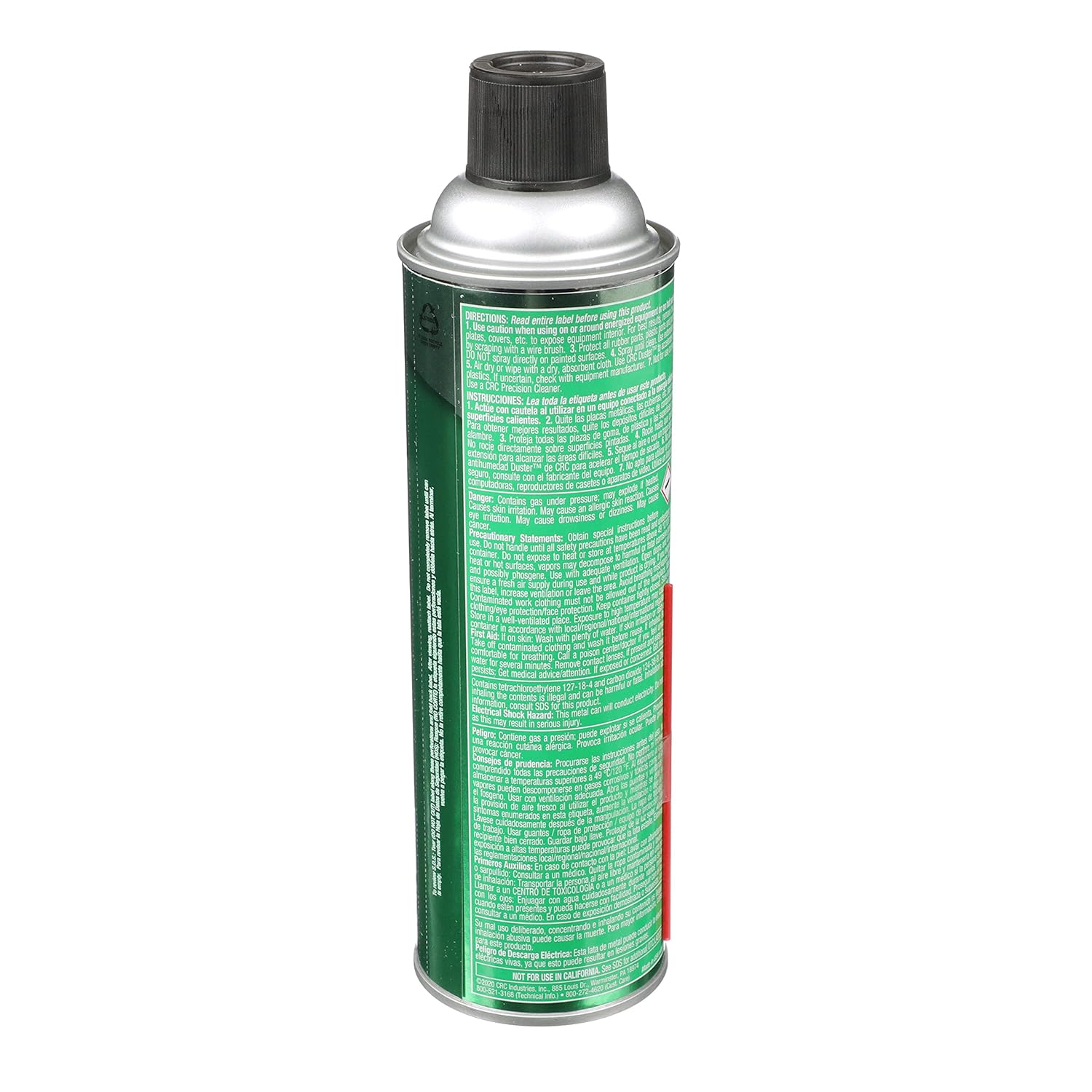 CRC Quick Clean Safety Solvent And Degreaser 03180 – 19 WT OZ, Clear, Aerosol Cleaner