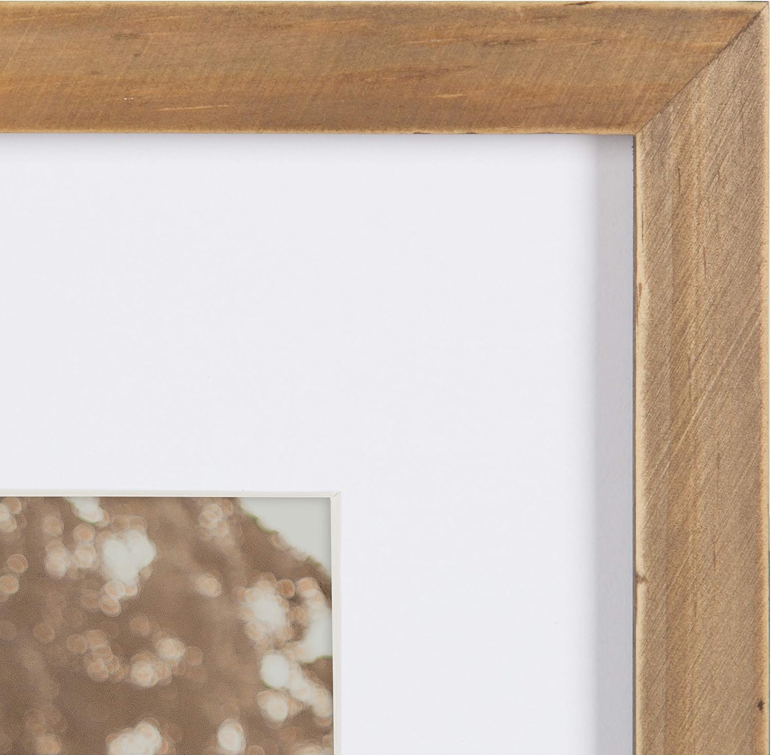 DESIGNOVATION Gallery Wood Photo Frame Set for Customizable Wall Display