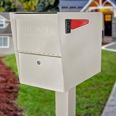MAIL BOSS Package Master Curbside Locking Security Mailbox