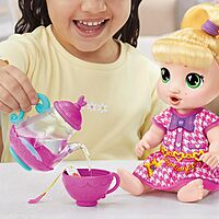 Baby Alive Bubbly Tea Party Doll - Blonde Hair Lala