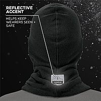Balaclava, Winter Face Mask, Thermal Black Fleece, Ergodyne N-Ferno 6821