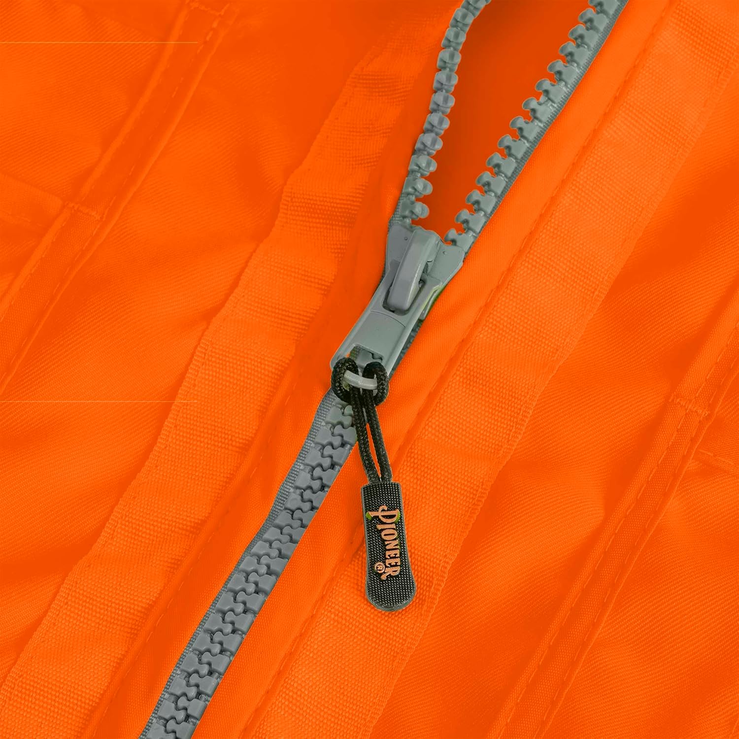PIONEER Surveyor Safety Vest – Hi-Vis Reflective Woven 150D, 19 Pockets, Zipper