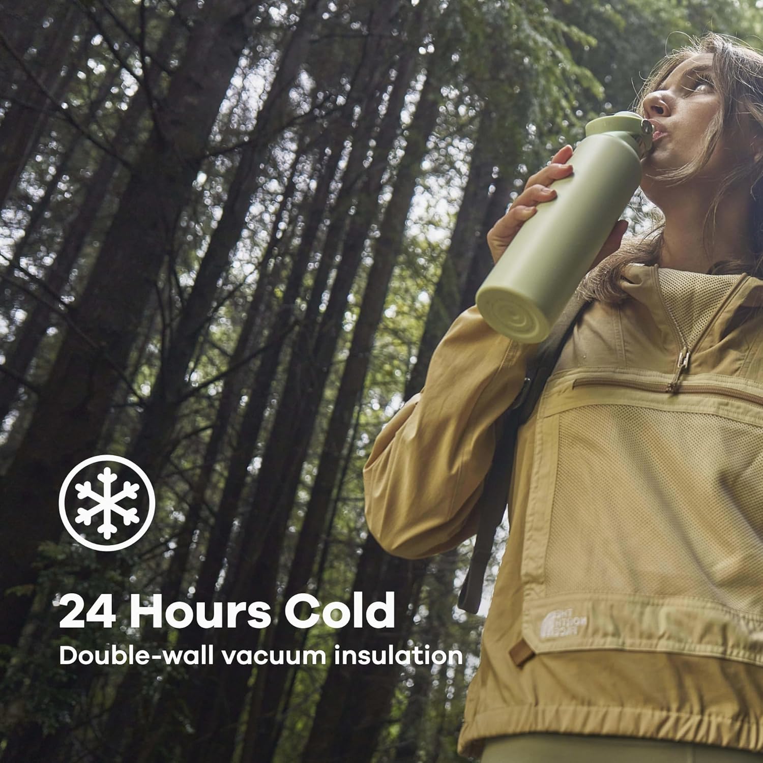 HYDRO FLASK Insulated Stainless Steel Water Bottle with Flex Straw Cap