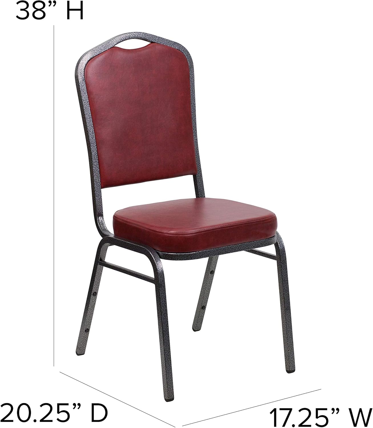 Flash Furniture HERCULES Series Crown Back Stacking Banquet Chair