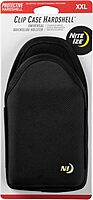 NITE IZE Clip Case Hardshell Universal QuickSlide Holster Protective Open Top Phone Holster with Belt Clip